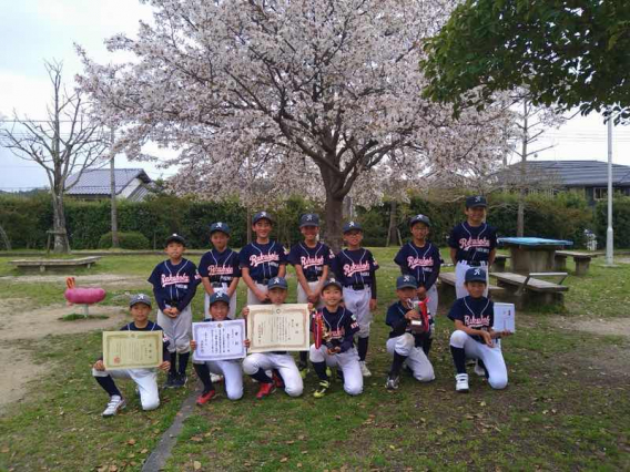 【A】中信杯全京都軟式野球春季大会 3位！